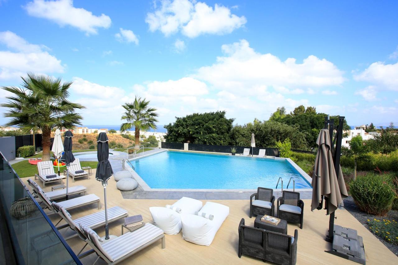 Orama Luxury Villa 4 Bedrooms With Private Pool خيرسونِسوس المظهر الخارجي الصورة